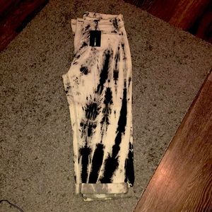 FashionNova tie dye boyfriend jeans size 14